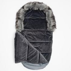 NEW BABY Zimný fusak Lux Fleece graphite