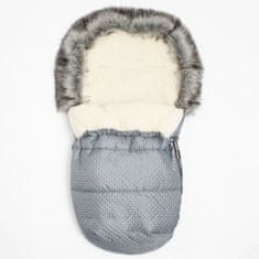 NEW BABY Zimný fusak Lux Wool graphite