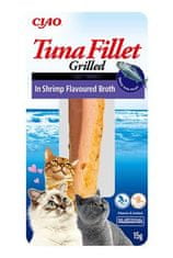 churu Chúru Cat Tuna Fillet in Shrimp Flavoured Broth 15g