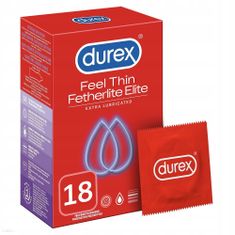 Vidaxl Durex Fetherlite Elite 18 ks ultratenkých kondómov