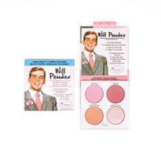 Vidaxl Will Powder Blush Quad paleta rúžu 10g