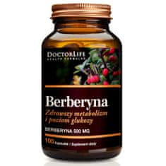 Vidaxl Berberín 500 mg zdravší metabolizmus a hladina glukózy doplnok stravy 100 kapsúl