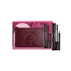 Vidaxl Impeccabile Mascara set Black 11ml + Matita Kajal eyeliner Black 0.8g + The Bridge burgundy make-up bag