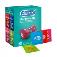 Vidaxl Suprise Me mix kondómov 40 ks pre potešenie z objavovania