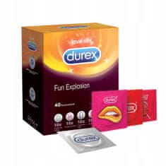 Vidaxl Durex Fun Explosion mix kondómov sada 40 ks