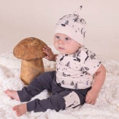NICOL Dojčenská bavlnená čiapočka Bambi - 56 (0-3m)