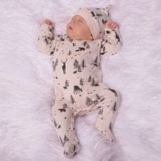 NICOL Dojčenská bavlnená šatka na krk Bambi - Univerzálna