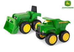 John Deere JD Kids traktor a sklápač 16 cm