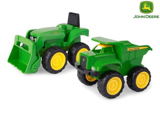 John Deere JD Kids traktor a sklápač 16 cm