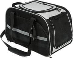 Trixie VALERY transportní taška / bouda, 29 x 31 x 49 cm, černá/šedá (max. 9 kg)