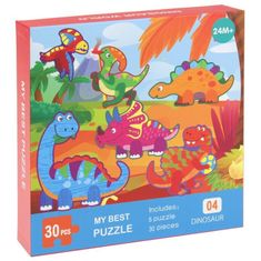 Nobo Kids Náučné puzzle 28 dielikov. Puzzle Farma zvierat