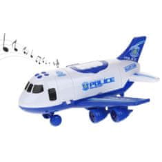 Nobo Kids Policajné lietadlo Policajné zvuky 2 autá