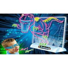 Nobo Kids Magická 3D LED tabuľa na kreslenie dinosaurov