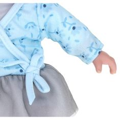 Nobo Kids Bábika pre bábätko v šatách Mäkký plyšový plyš 30 cm