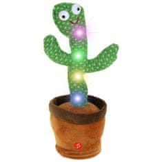 Nobo Kids Spev Tanec Kaktus rozpráva Opakovanie LED USB