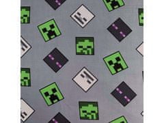 sarcia.eu Minecraft bavlnené obliečky, obliečky svietiace v tme 140cm x 200cm OEKO-TEX