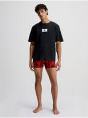 Calvin Klein Tričká s krátkym rukávom pre mužov Calvin Klein Underwear - čierna L