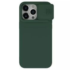 Nillkin  CamShield Silky Silicone Case pre Iphone 15 Pro Max green