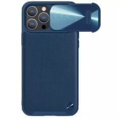Nillkin  CamShield S Kožené magnetické puzdro pre Iphone 14 Pro Max Blue