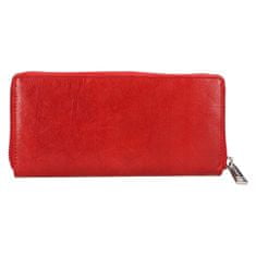 Lagen Dámska kožená peňaženka LG-2162 RED