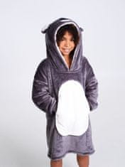 Cozy Noxxiez CH324 Koala - hrejivá televízna mikinová deka s kapucňou pre deti 7 - 12 rokov