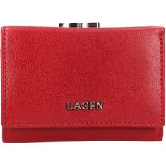 Lagen Dámska kožená peňaženka LG-2131 PORT WINE