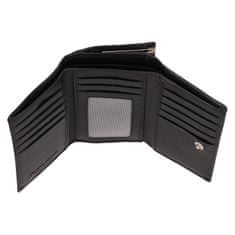 Lagen Dámska kožená peňaženka LG-2167 BLK