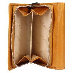 Lagen Dámska kožená peňaženka LG-2152 YELLOW