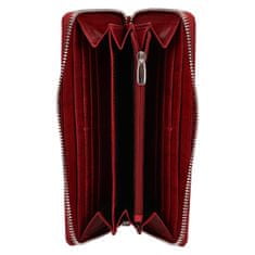 Lagen Dámska kožená peňaženka LG-2161 WINE RED