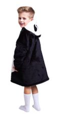 Cozy Noxxiez CH306 Panda - hrejivá televízna mikinová deka s kapucňou pre deti 3 - 6 rokov