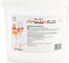 Smartflex Velvet Vanilka 7 kg (Poťahovacia a modelovacia hmota na tortu) 0049 dortis