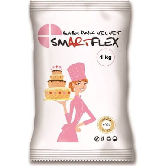 Smartflex Baby Pink Velvet Vanilka 1 kg vo vrecúšku 0305 dortis
