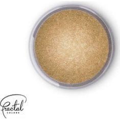 Jedlá prachová perleťová farba Fractal – Antique Gold (3,5 g) 6174