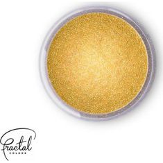 Dekorativní prachová perleťová barva Fractal - Sparkling Gold (3,5 g)