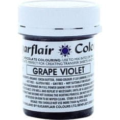 Farba do čokolády na báze kakaového masla Grape Violet (35 g) C311 dortis