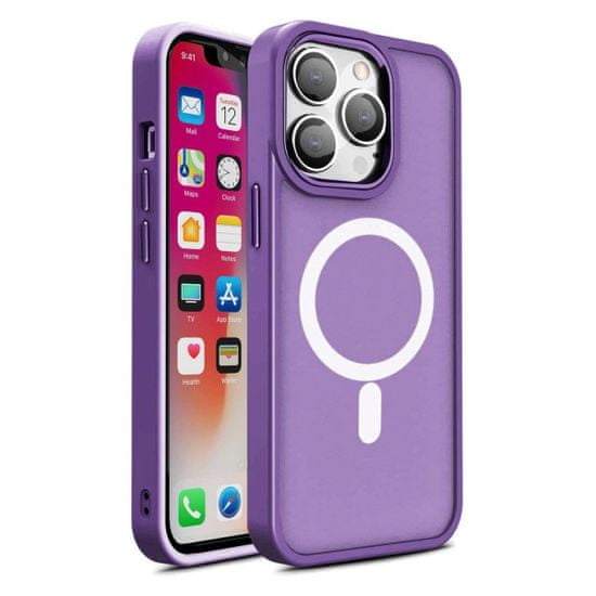 MG Color Matte MagSafe kryt na iPhone 14, fialový