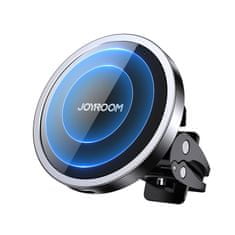 Joyroom MagSafe magnetický držiak na mobil do auta, čierny
