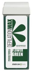 Simple Use Beauty Depilačný vosk roll-on Flower Green, 100ml