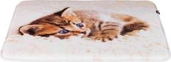 Trixie Plyšová podložka TILLY s koťátkem protiskluzová 50 x 40 cm