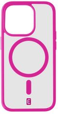 CellularLine Zadný kryt Pop Mag s podporou Magsafe pre Apple iPhone 15 Pro Max, číry / ružový (POPMAGIPH15PRMF)