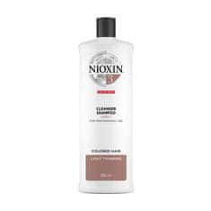 shumee System 3 Cleanser Shampoo čistiaci šampón na mierne rednúce farbené vlasy 1000 ml