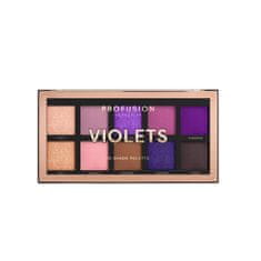 shumee Violets Eyeshadow Palette - paletka 10 očných tieňov