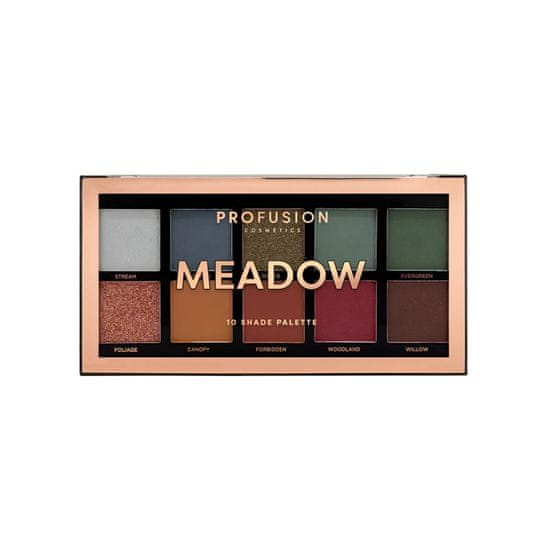 shumee Meadow Eyeshadow Palette - paletka 10 očných tieňov