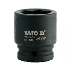 YATO 3/4" nárazový šesťhranný nástavec 34 mm CrMo