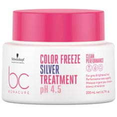shumee BC Bonacure Color Freeze Silver Treatment intenzívne obnovujúca maska na farbené vlasy 200 ml