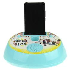 Nobo Kids Mikrofón na karaoke stojane s MP3 slúchadlami
