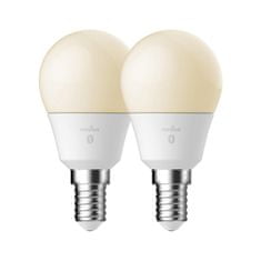 NORDLUX NORDLUX Smart E14 2-pack G45 2200-6500K Light Bulb biela 2170201401