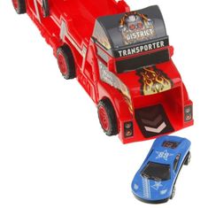 Nobo Kids Truck Odťahovka Tir Car Launcher - červená