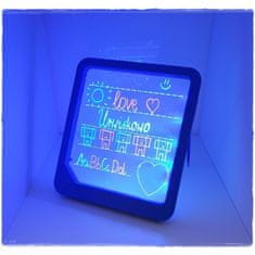 Nobo Kids LED Illuminated Transparent Board - modrá
