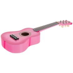 Nobo Kids Klasická 6-strunová drevená gitara - ružová
